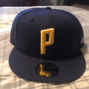 Pacers fitted new era hat sz 7 1/2